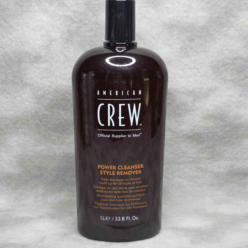 AMERICAN CREW Shampoo Power Cleanser‎ Style Remover for Men, 33.8 oz